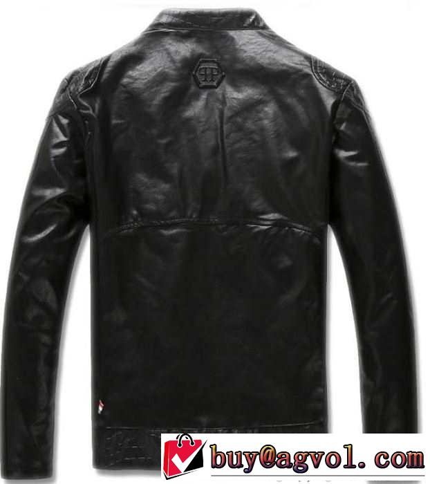 万能性のある 2015秋冬 PHILIPP PLEIN フィリッププレイン 格安　革ジャケット
