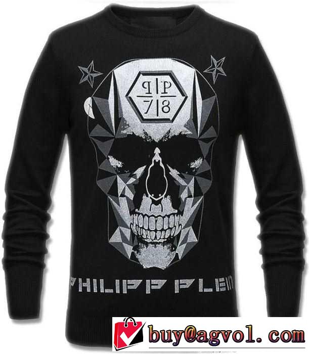 プレゼントに 2015秋冬 PHILIPP PLEIN フィリッププレイン　保温性のある ニット 2色可選