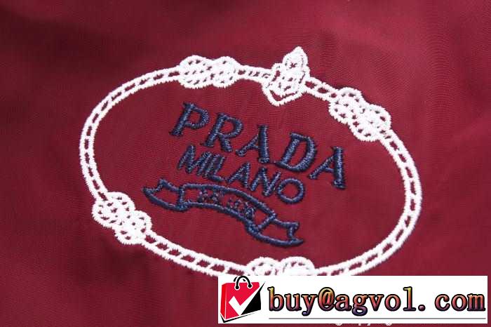 印象的　2015秋冬 prada プラダ 値下げる　スタジアムジャンパー 4色可選