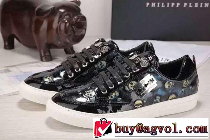 魅力的 2016 フィリッププレイン PHILIPP PLEIN フラットシューズ