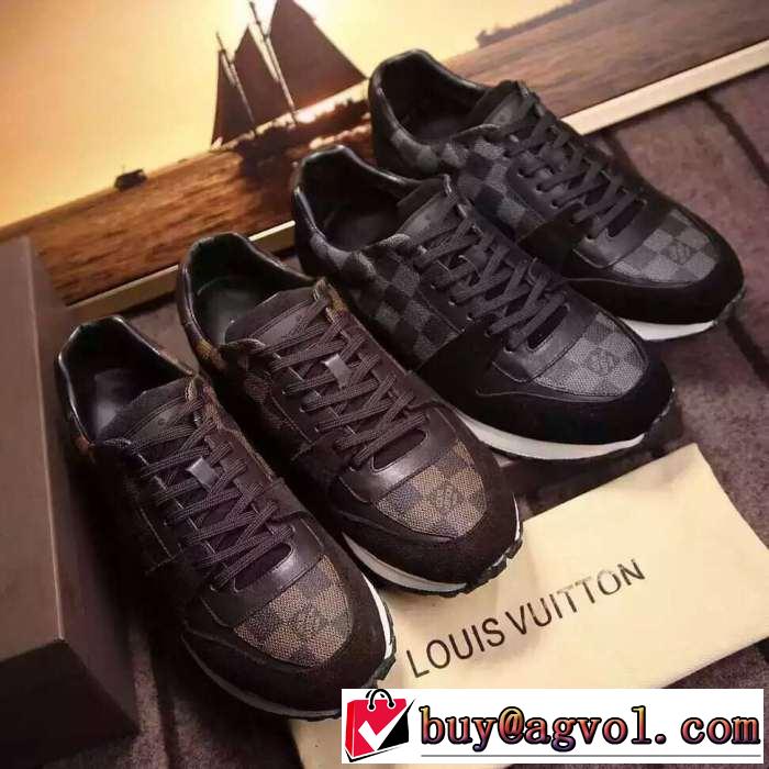 絶大な人気を誇る 2016 ルイ ヴィトン LOUIS VUITTON ランニングシューズ 2色可選 抗菌?防臭加工