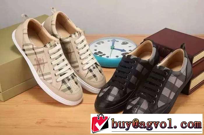 2016 ポップ バーバリー BURBERRY フラットシューズ 2色可選 飽きの来ない