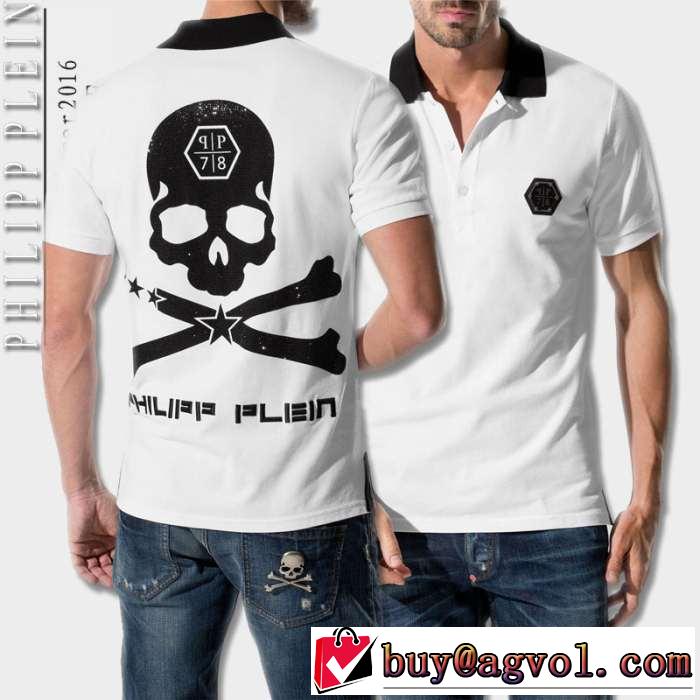 高級感ある 2016春夏 フィリッププレイン PHILIPP PLEIN 半袖Tシャツ 3色可選