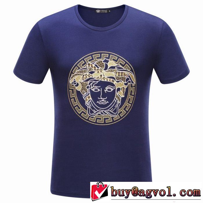 2016 人気が爆発 ヴェルサーチ VERSACE 半袖Tシャツ 3色可選