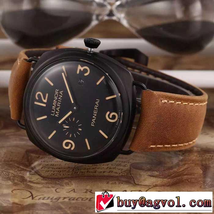 絶大な人気を誇る 2016  パネライ PANERAI3針クロノグラフ 日付表示 腕時計