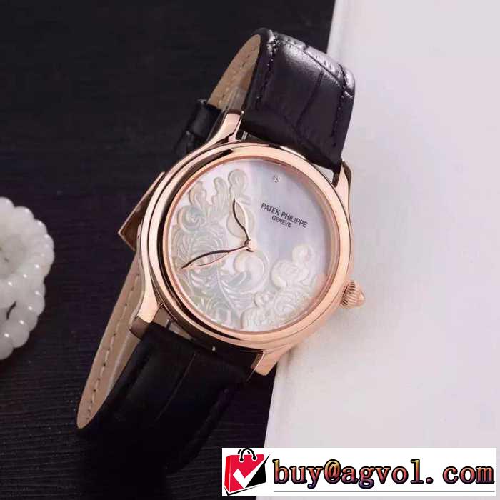 スタイリッシュな印象 2016  パテックフィリップ Patek Philippe2針クロノグラフ 女性用腕時計