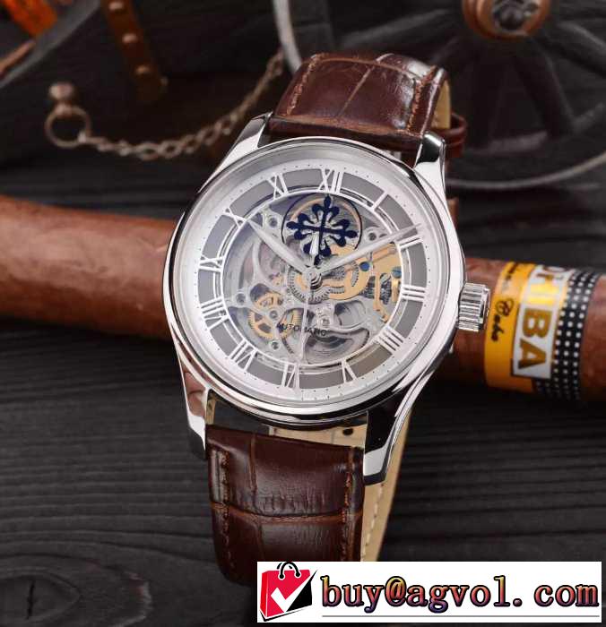 重宝するアイテム 2016 パテックフィリップPatek Philippe  透かし彫りムーブメント 男女兼用腕時計
