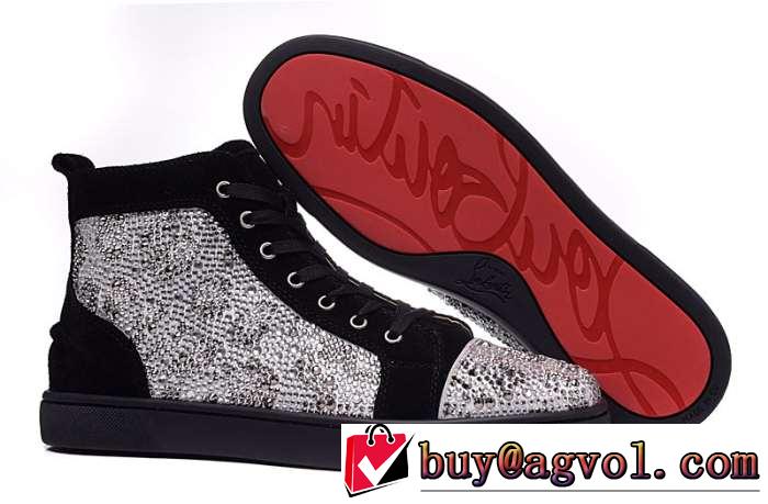 大人気☆NEW!! 2016 クリスチャンルブタン Christian Louboutin 軽量で疲れにくい ハイトップシューズ