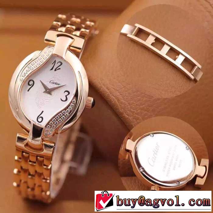 2016◆モデル愛用◆ カルティエ CARTIER  女性用腕時計 2色可選