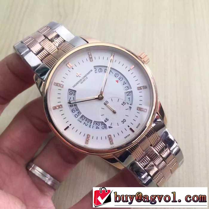 ずっと人気♪ 2016 Vacheron Constantin ヴァシュロン?コンスタンタン 3針クロノグラフ 男性用腕時計