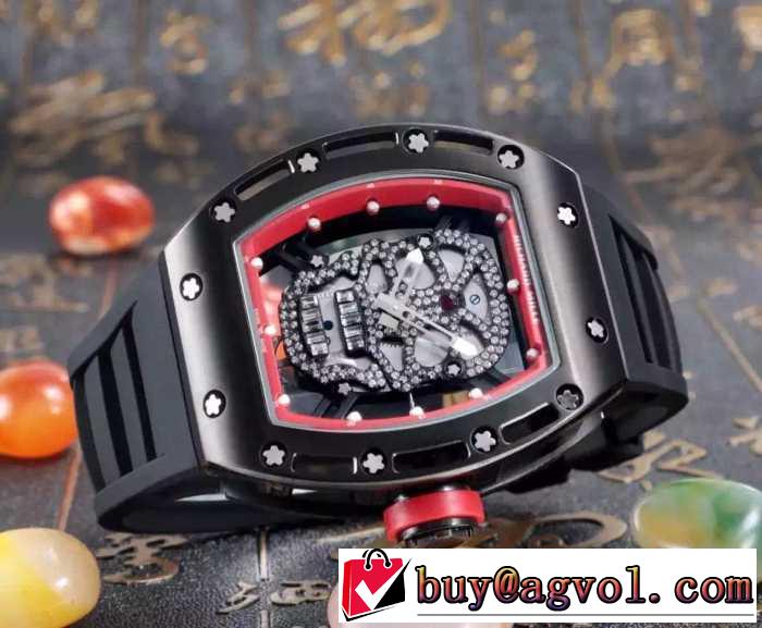 ポップ 2016 リシャールミル  RICHARD MILLE 透かし彫りムーブメント 男性用腕時計