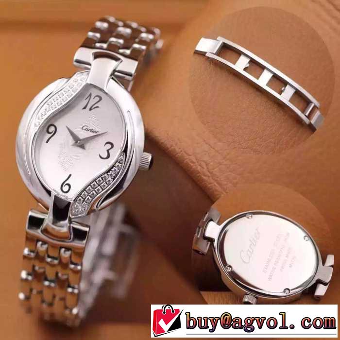 お買得2016  カルティエCARTIER 女性用腕時計 2色可選