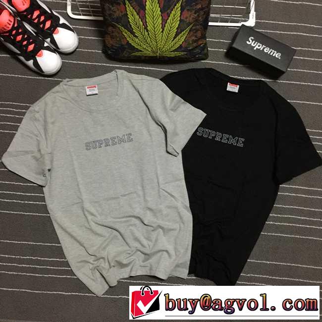 おすすめ/オススメ 2016 シュプリーム SUPREME 半袖Tシャツ 2色可選 男女兼用