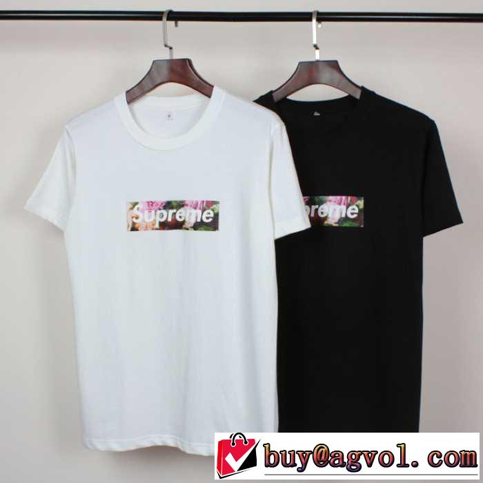 お買い得品 2016 Supreme Shibuyu Box Logo 男女兼用 半袖Tシャツ 2色可選