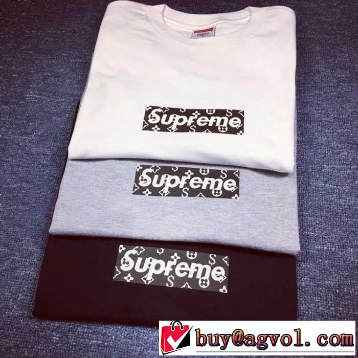 2016  シュプリーム SUPREME 落ち着いた感覚半袖Tシャツ 3色可選 男女兼用