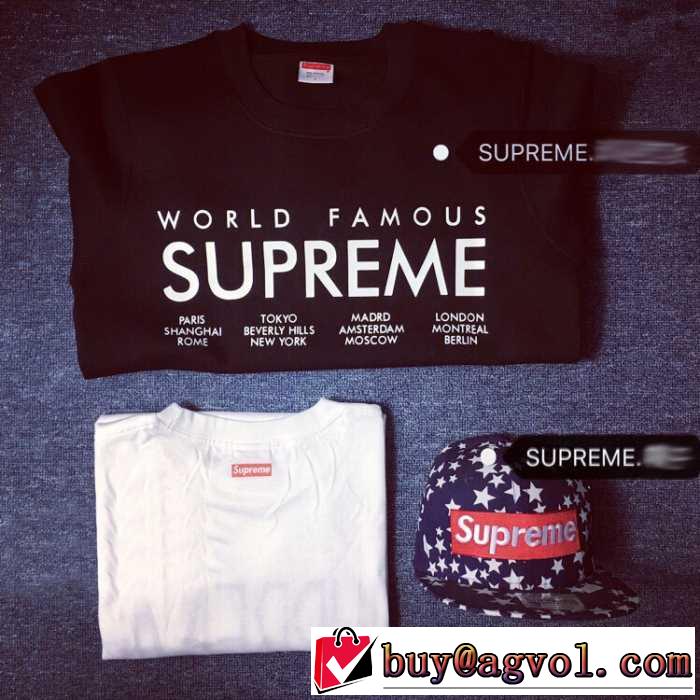 2016  シュプリームSUPREME 数に限りがある半袖Tシャツ 男女兼用 2色可選