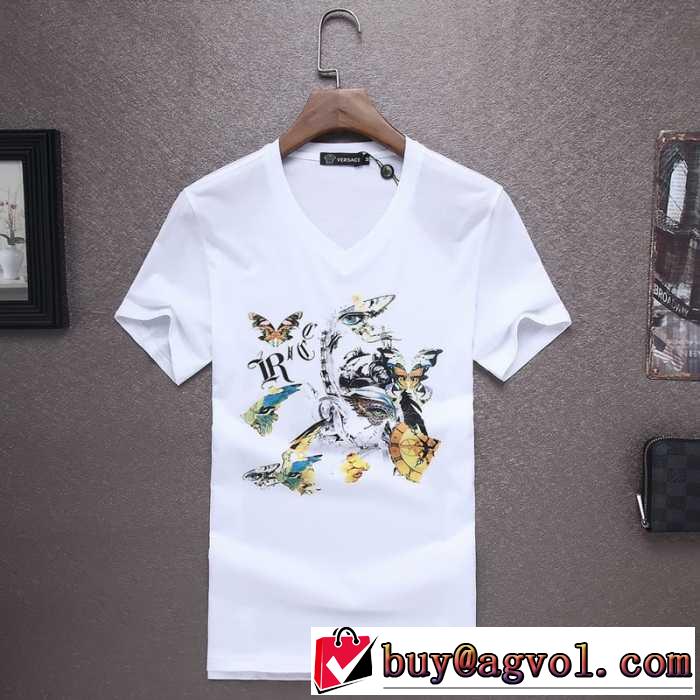 2016春夏 ランキング商品 ヴェルサーチ VERSACE 半袖Tシャツ