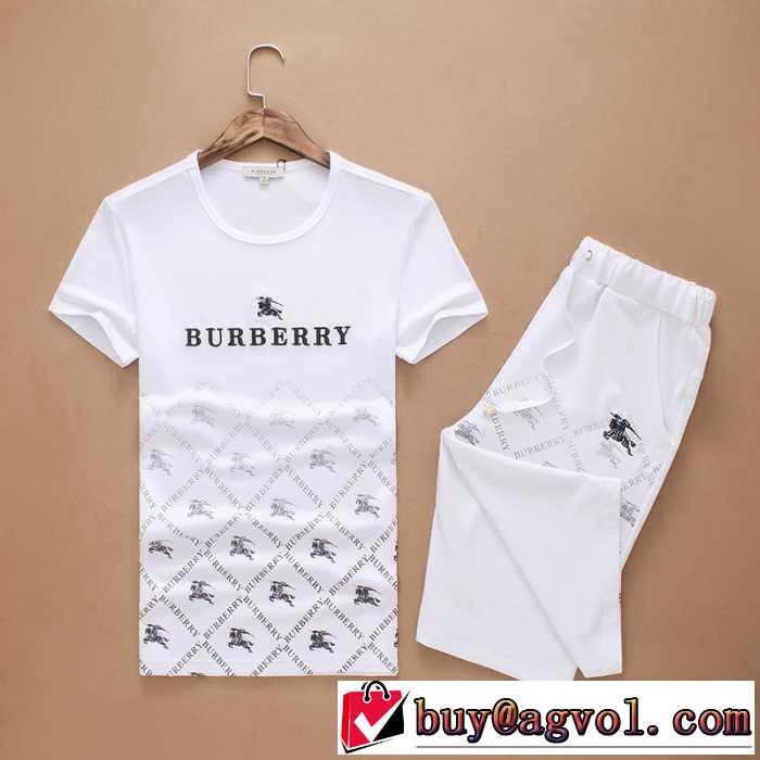 高級感溢れるデザイン 2016春夏 バーバリー BURBERRY 半袖セットアップ 2色可選