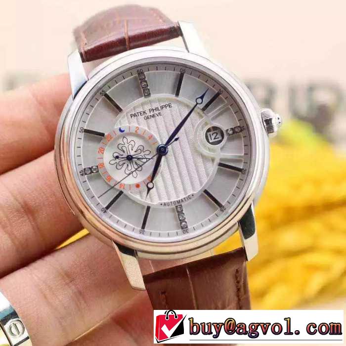 値下げ！ 2016 Patek Philippe パテックフィリップ サファイヤクリスタル風防 輸入機械式（自動巻き）ムーブメント男性用腕時計 4色可選