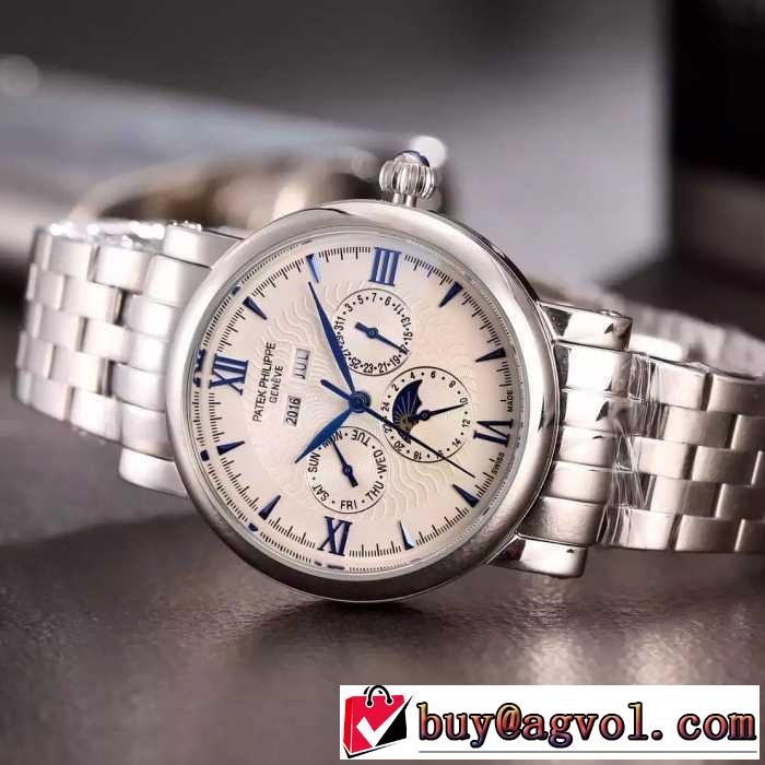 2016 大人っぼい Patek Philippe パテックフィリップ 男性用腕時計 6色可選