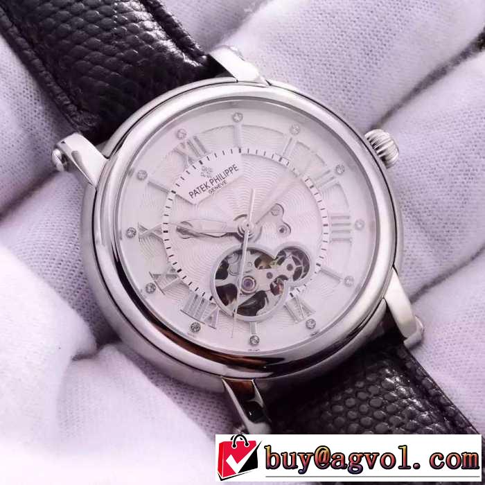 人気商品 2016 Patek Philippe パテックフィリップ 6針クロノグラフ 日付表示 腕時計