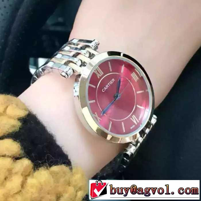 デザイン性の高い2016 CARTIER カルティエ 女性用腕時計 多色選択可
