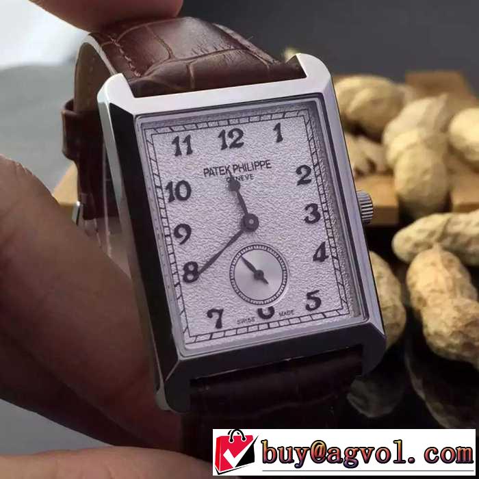 2016ムダな装飾を排したデザイン Patek Philippe パテックフィリップ スイス輸入クオーツムーブメント 男女兼用腕時計