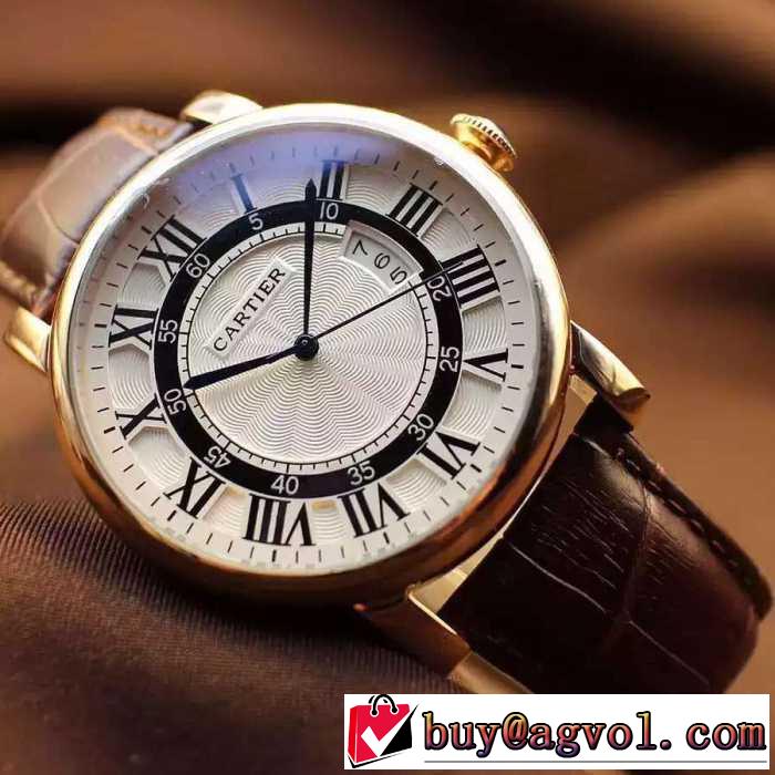 オリジナル 2016 CARTIER カルティエ 男性用腕時計 4色可選