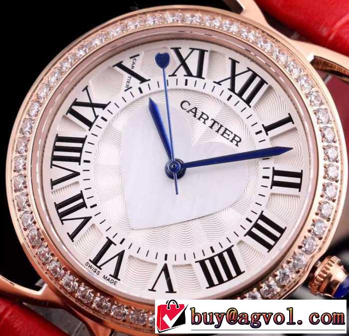 2016 CARTIER カルティエ 選べる極上 輸入 クオーツ ムーブメント サファイヤクリスタル風防 女性用腕時計 6色可選