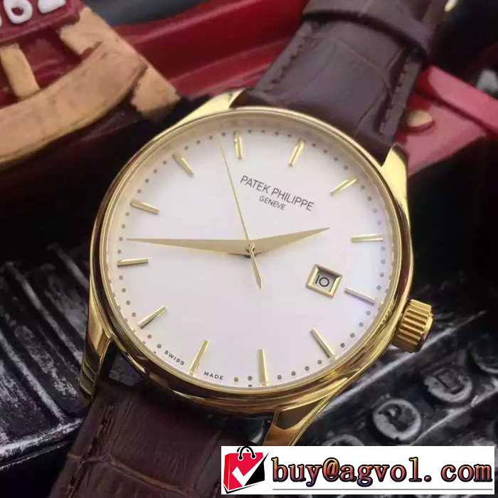 2016 追跡付/関税無 Patek Philippe パテックフィリップ 男性用腕時計 2色可選