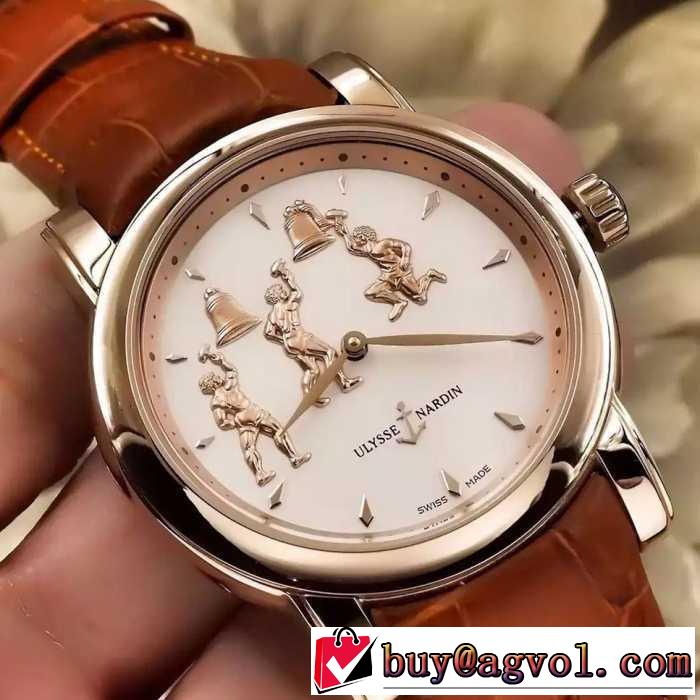 耐久性のある2016 ULYSSE NARDIN ユリスナルダン 男性用腕時計 5色可選