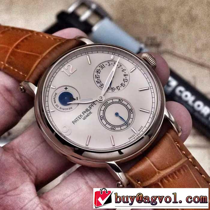 最旬アイテム 2016 Patek Philippe パテックフィリップ 男性用腕時計 多色選択可