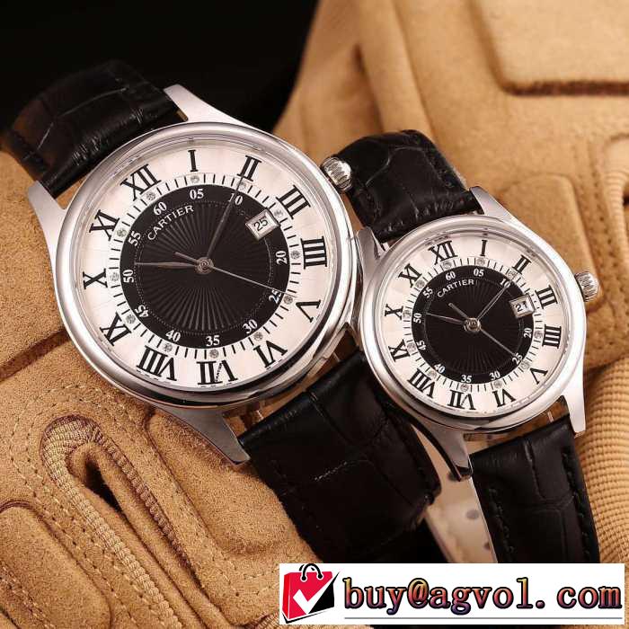 2016 CARTIER カルティエ 人気商品登場 輸入 クオーツ ムーブメント 恋人腕時計 多色選択可
