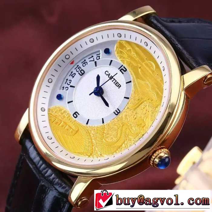  超目玉 2016 CARTIER カルティエ 輸入 クオーツ ムーブメント9015 サファイヤクリスタル風防 男性用腕時計