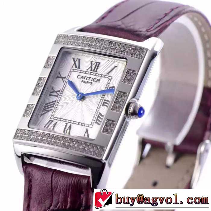 2016 CARTIER カルティエ個性的 輸入 クオーツ ムーブメント 女性用腕時計 6色可選