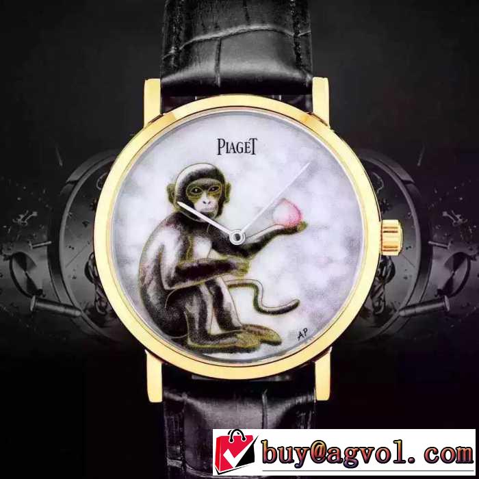 大好評 2016 PIAGET ピアジェ 透明でムーブメントを見られる 男女兼用腕時計 6色可選