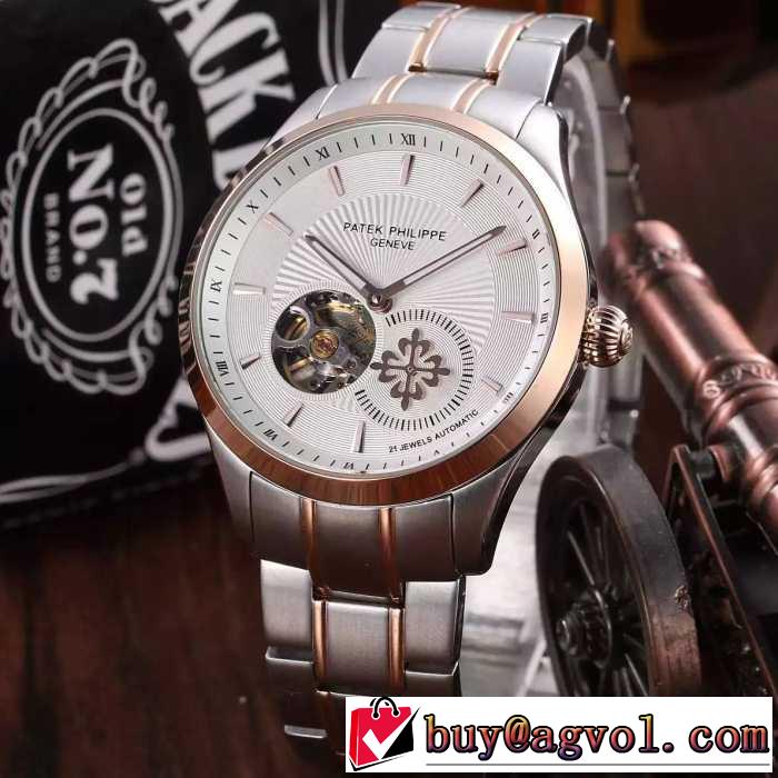 大人気☆NEW!!2016 Patek Philippe パテックフィリップ 上級全自動フライホイール機械 男性用腕時計 5色可選