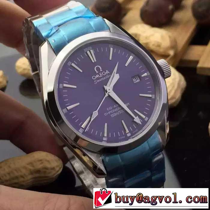 お洒落に魅せる2016 OMEGA オメガ 機械式（自動巻き）ムーブメント 男性用腕時計 3色可選