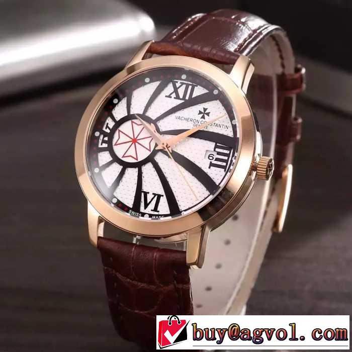2016 コスパ最高のプライス Vacheron Constantin ヴァシュロン コンスタンタン 男性用腕時計 6色可選