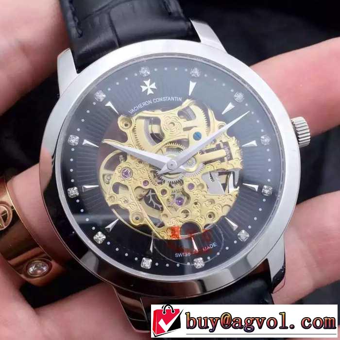 2016 大人気再登場  Vacheron Constantin ヴァシュロン コンスタンタン 男性用腕時計 4色可選