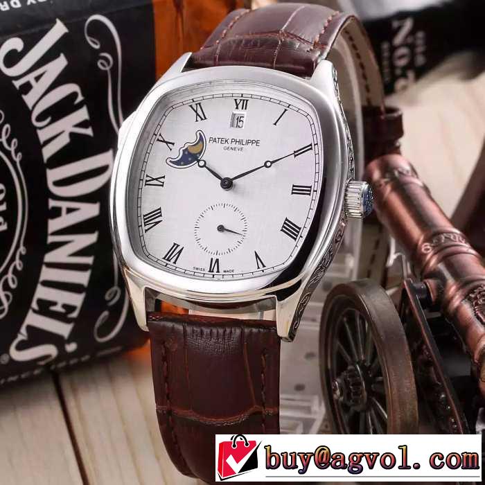 重宝するアイテム 2016 Patek Philippe パテックフィリップ 男性用腕時計 4色可選