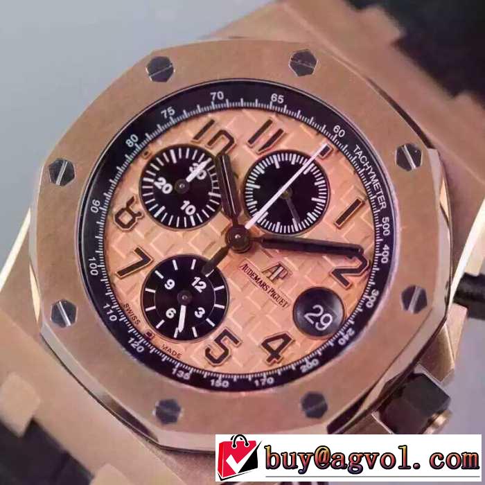 大人の個性を。2016 AUDEMARS PIGUET オーデマ ピゲ 3126ムーブメント 6針クロノグラフ 日付表示 男性用腕時計