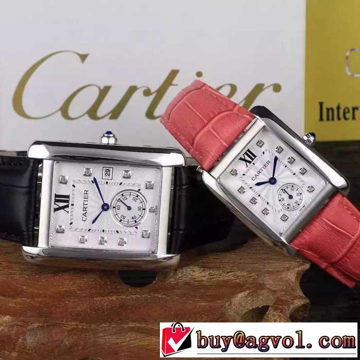 2016 CARTIER カルティエ 落ち着いた感覚 輸入 クオーツ ムーブメント 女性用腕時計 多色選択可