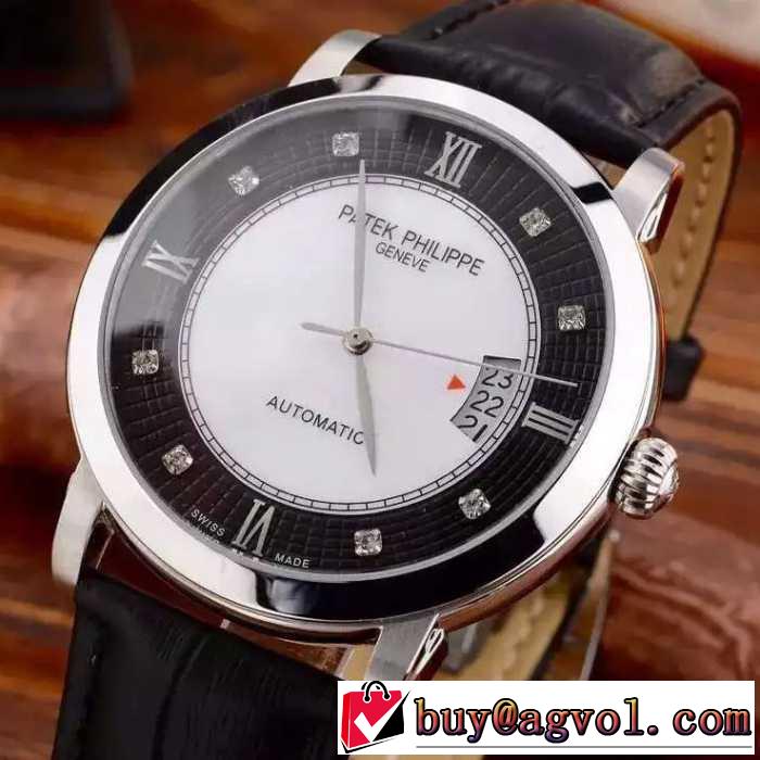 2016 高級感ある Patek Philippe パテックフィリップ 男性用腕時計 2色可選