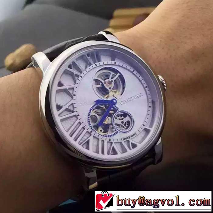 2016 CARTIER カルティエ 先行販売 機械式（自動巻き）ムーブメント 摩擦に強い鉱物質鏡面 男性用腕時計 多色選択可
