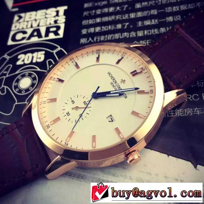 セール中2016 Vacheron Constantin ヴァシュロン?コンスタンタン 男性用腕時計 多色選択可