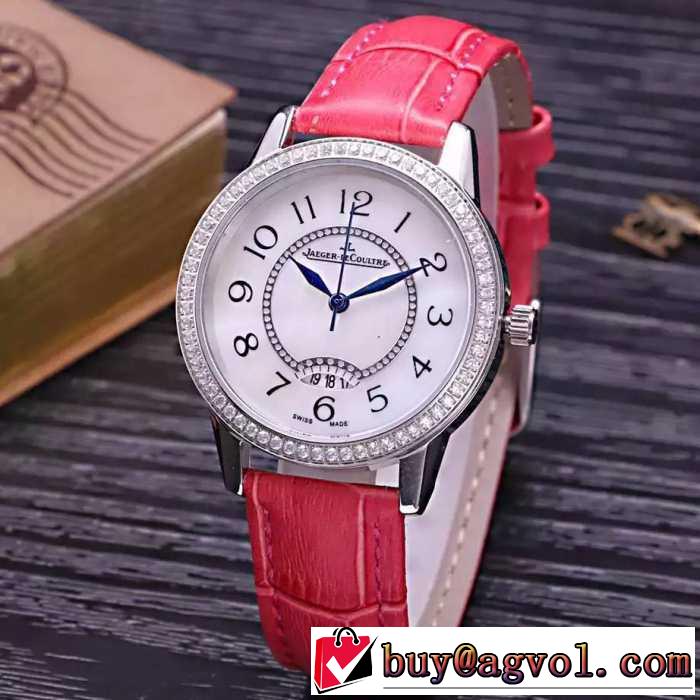 存在感のある 2016 JAEGER-LECOULTRE ジャガールクルト サファイヤクリスタル風防 女性用腕時計 多色選択可