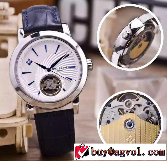 2016 数に限りがある Patek Philippe パテックフィリップ 透かし彫りムーブメント 男性用腕時計 8色可選