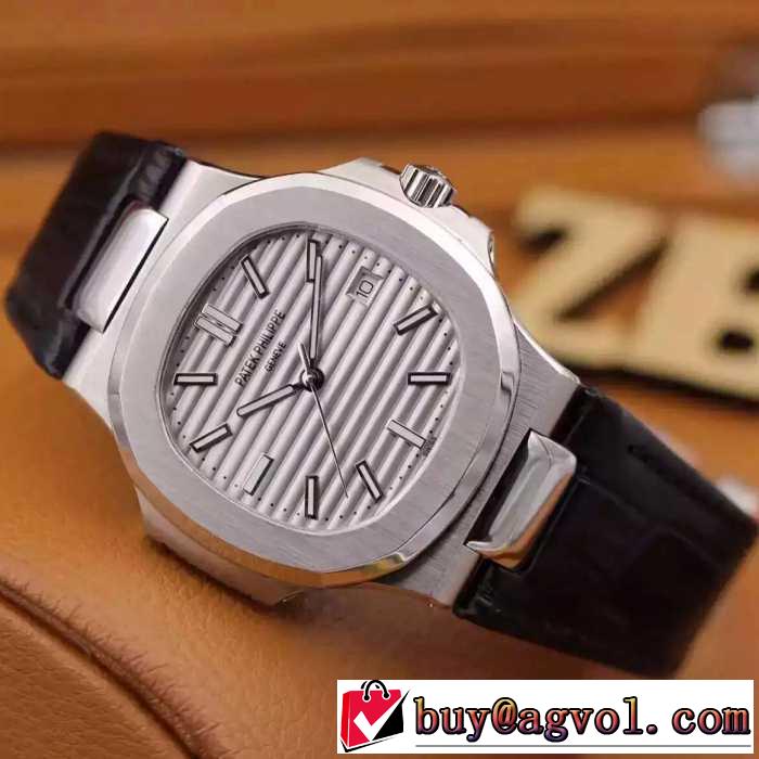 お買得 2016 Patek Philippe パテックフィリップ サファイヤクリスタル風防 男性用腕時計 6色可選