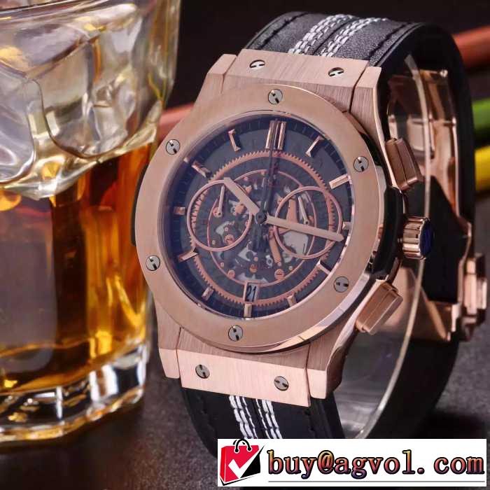 着心地抜群 2016 HUBLOT ウブロ 男性用腕時計 5色可選